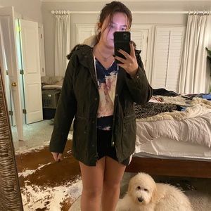 Barbour quilted coat